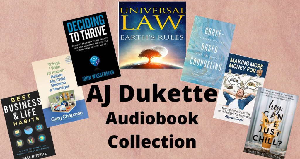 Audiobook Narration - AJ Dukette Voiceovers